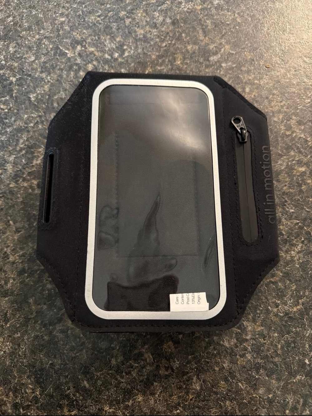 all in motion Black Armband Phone Holder